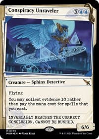 Conspiracy Unraveler (Showcase) (Invisible Ink)