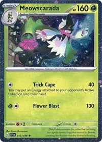 Meowscarada - 015/198 (Cosmos Holo)