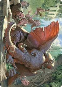 Loxodon Eavesdropper Art Card
