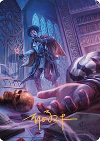 Deadly Complication Art Card (Gold-Stamped Signature)