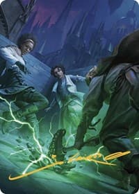 Fanatical Strength Art Card (Gold-Stamped Signature)