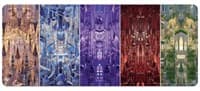 Murders at Karlov Manor Impossible Lands 6ft Table Playmat for Magic: The Gathering