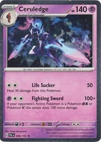 Ceruledge - 098/193 (Cosmos Holo)