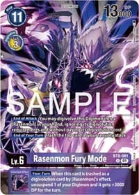 Rasenmon Fury Mode (Official Tournament Pack Vol.12)