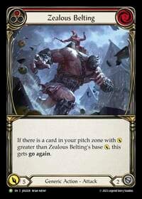 Zealous Belting (Red) - JDG028