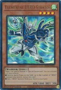 Elemental HERO Stratos (Alternate Art)