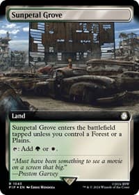 Sunpetal Grove (Extended Art) (Surge Foil)