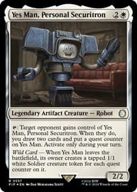 Yes Man, Personal Securitron (Surge Foil)