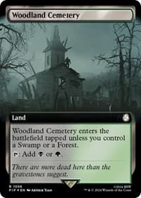 Woodland Cemetery (Extended Art) (Surge Foil)