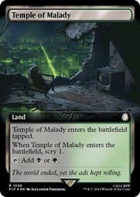 Temple of Malady (Extended Art) (Surge Foil)