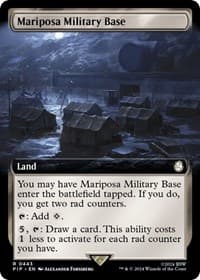 Mariposa Military Base (Extended Art)