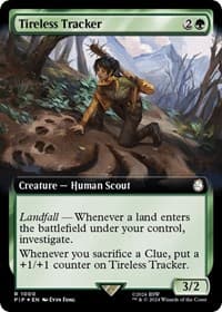 Tireless Tracker (Extended Art) (Surge Foil)
