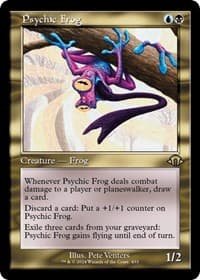 Psychic Frog (Retro Frame)