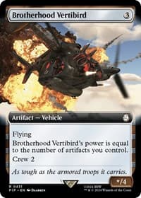 Brotherhood Vertibird (Extended Art)