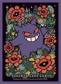 Pokemon TCG: Pokemon Center Japan Exclusive Card Sleeves - Premium Gengar Deck Sleeves (64-Pack)
