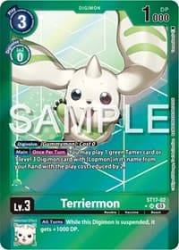 Terriermon (Advanced Deck Set Double Typhoon Secret Pack)