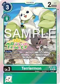 Terriermon (Double Typhoon Cup Winner)