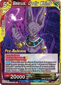 Beerus, Godly Whims