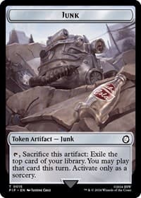 Junk // Zombie Mutant Double-Sided Token