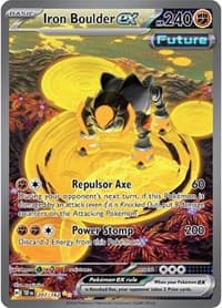 Iron Boulder ex - 207/162
