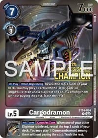 Cargodramon (2024 Regionals Champion)