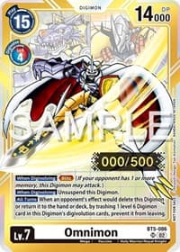 Omnimon (Serial Numbered)