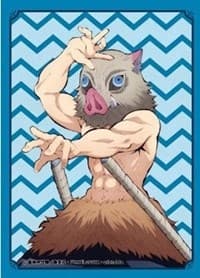 Aniplex Character Sleeves "Demon Slayer" Kimetsu No Yaiba - Hashibira Inosuke (60-Pack)
