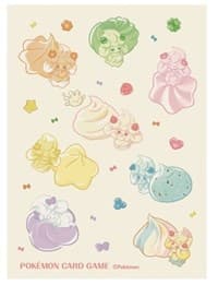 Pokemon TCG: Pokemon Center Japan Exclusive Card Sleeves - Alcremie a la mode (64-Pack)