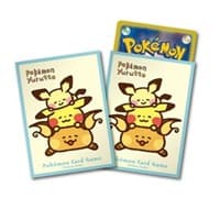 Pokemon TCG: Pokemon Center Japan Exclusive Card Sleeves - Yurutto Pichu, Pikachu & Raichu (64-Pack)