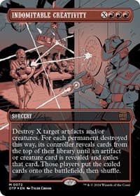 Indomitable Creativity (Textured Foil)