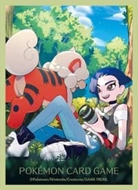Pokemon TCG: Pokemon Center Japan Exclusive Card Sleeves - Hisuian Growlithe and Perrin (64-Pack)