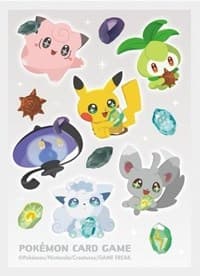 Pokemon TCG: Pokemon Center Japan Exclusive Card Sleeves - Evolution Stone Cuties (64-Pack)