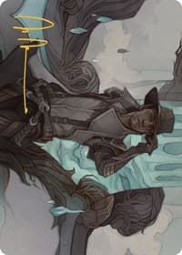 Kellan Joins Up Art Card (Gold-Stamped Signature)