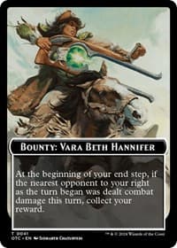 Bounty: Vara Beth Hannifer // Bounty Rules Double-Sided Token