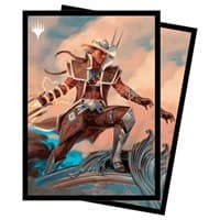 Outlaws of Thunder Junction Annie Flash, The Veteran Standard Deck Protector Sleeves for Magic (100-pack)