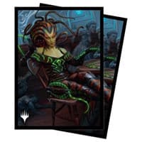 Outlaws of Thunder Junction Vraska, the Silencer Standard Deck Protector Sleeves for Magic (100-pack)