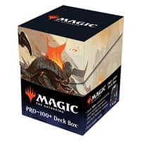 Magic: The Gathering Outlaws of Thunder Junction Rakdos, the Muscle 100+ Deck Box for Magic: The Gathering