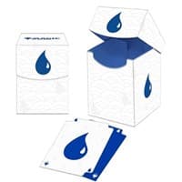 Mana 8 Island 100+ Deck Box for Magic: The Gathering