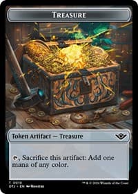 Treasure // Clue Double-Sided Token