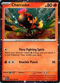Charcadet - 026/182 (Cosmos Foil)
