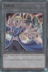 Token: Dr. Crowler and Ancient Gear Golem