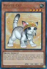 Rescue Cat (Alternate Art) (UR)