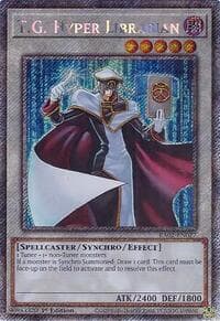 T.G. Hyper Librarian (Platinum Secret Rare)