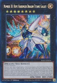 Number 38: Hope Harbinger Dragon Titanic Galaxy (Secret Rare)