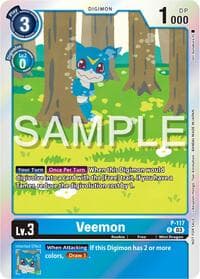 Veemon - P-117 (Beginning Observer Pre-Release)