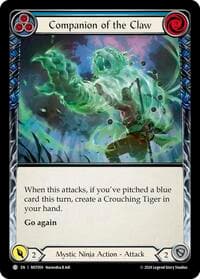 Companion of the Claw (Blue)