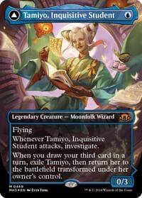 Tamiyo, Inquisitive Student (Borderless) (Textured Foil)