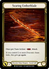 Searing Emberblade (Golden) - FAB147