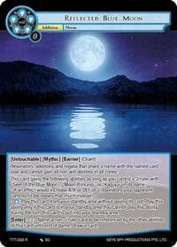 Reflected Blue Moon