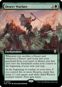 Desert Warfare (Extended Art) (Ripple Foil)